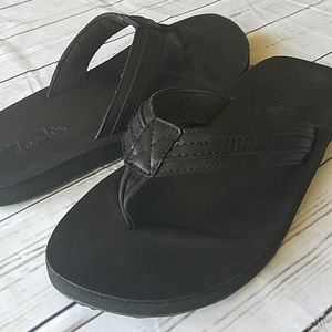 clarks mens walking sandals